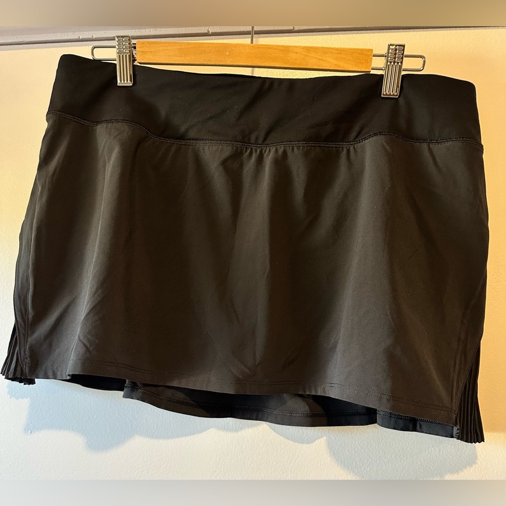 Lululemon Black Athletic Skort